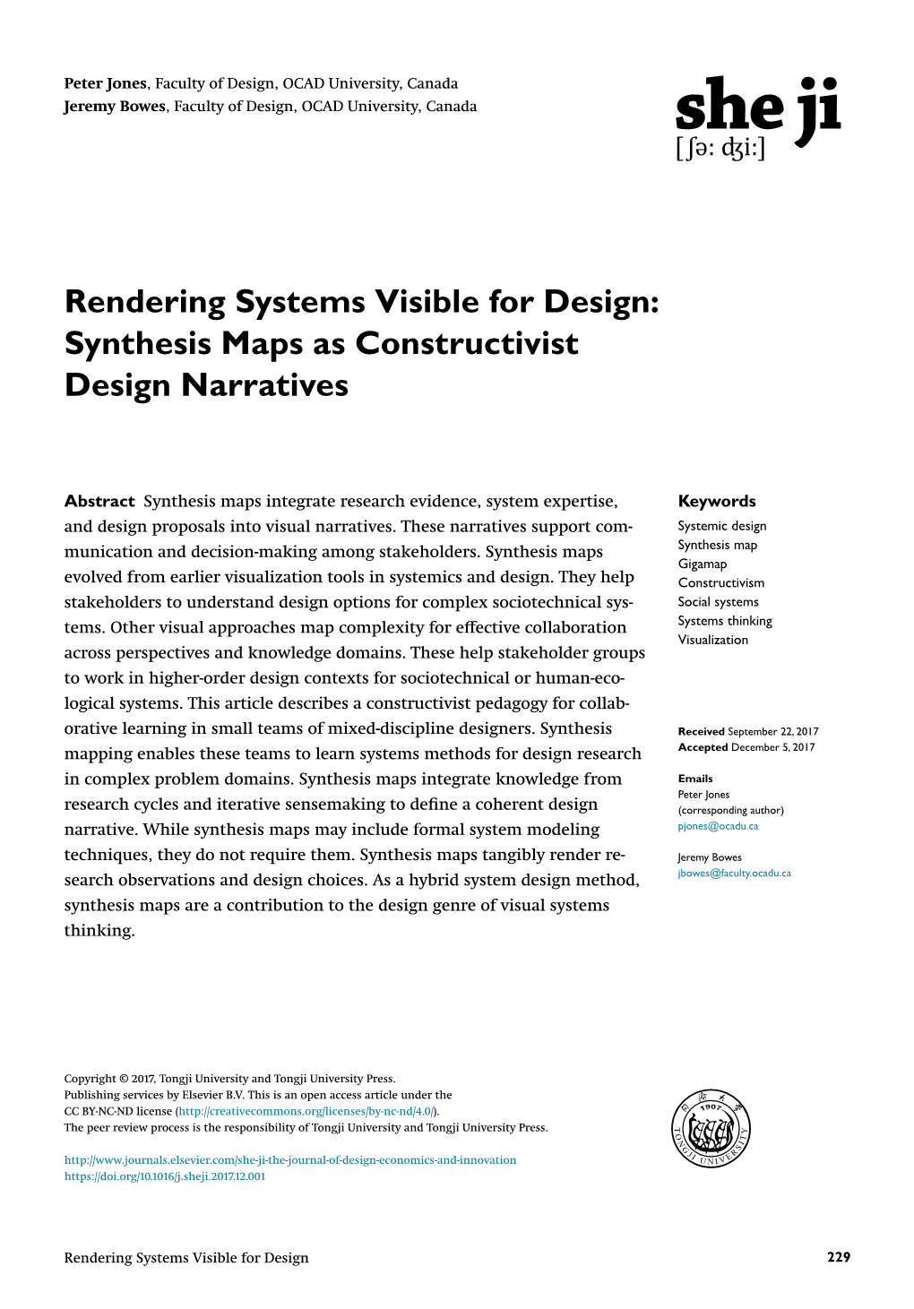 Rendering Systems Visible for Design: Synthesis Maps As Constructivist Design Narratives