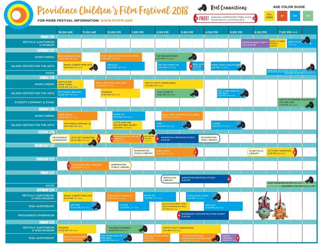 Providence Children's Film Festival 2018