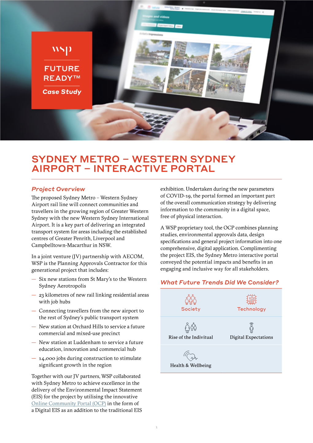 Sydney Metro – Western Sydney Airport – Interactive Portal