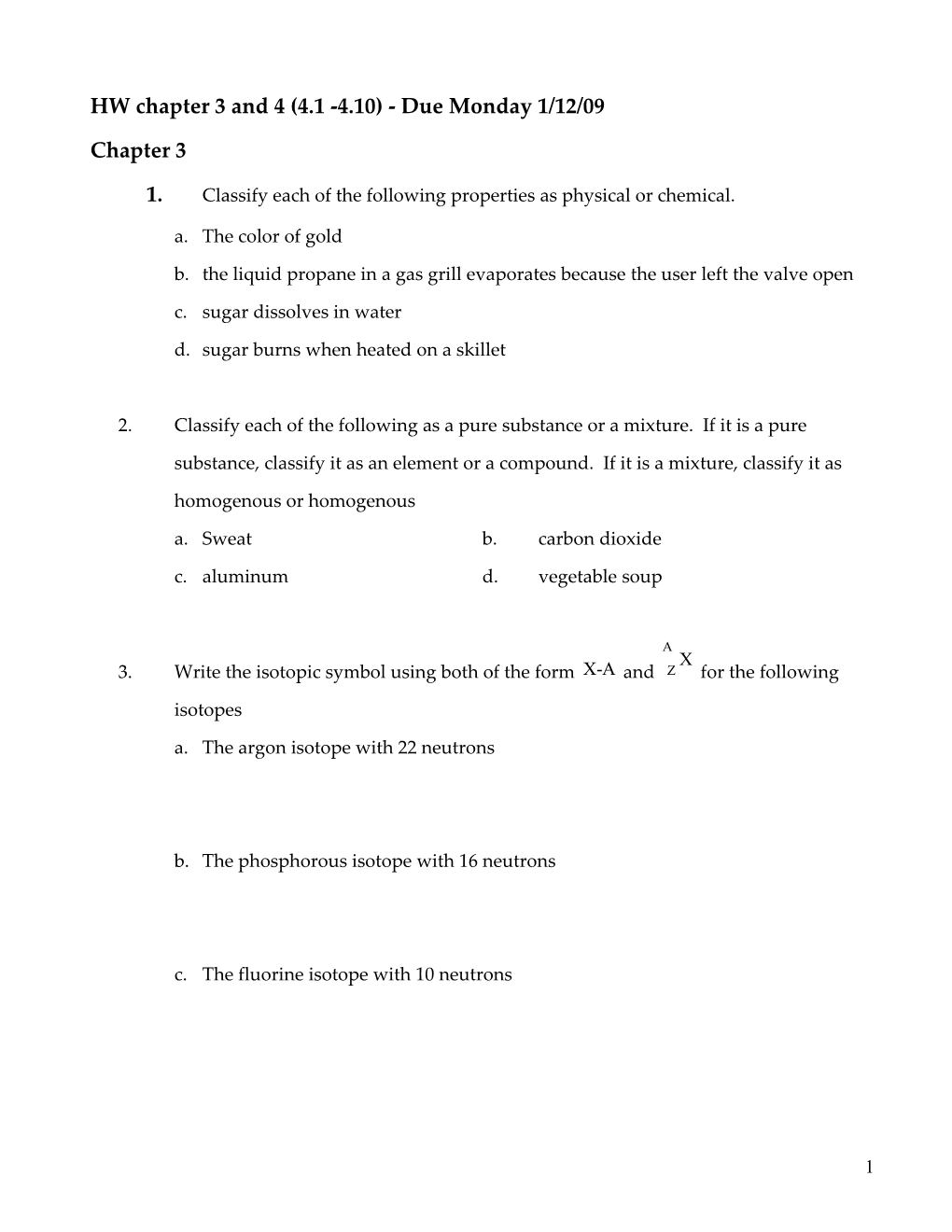 HW Chapter 2 Part 1