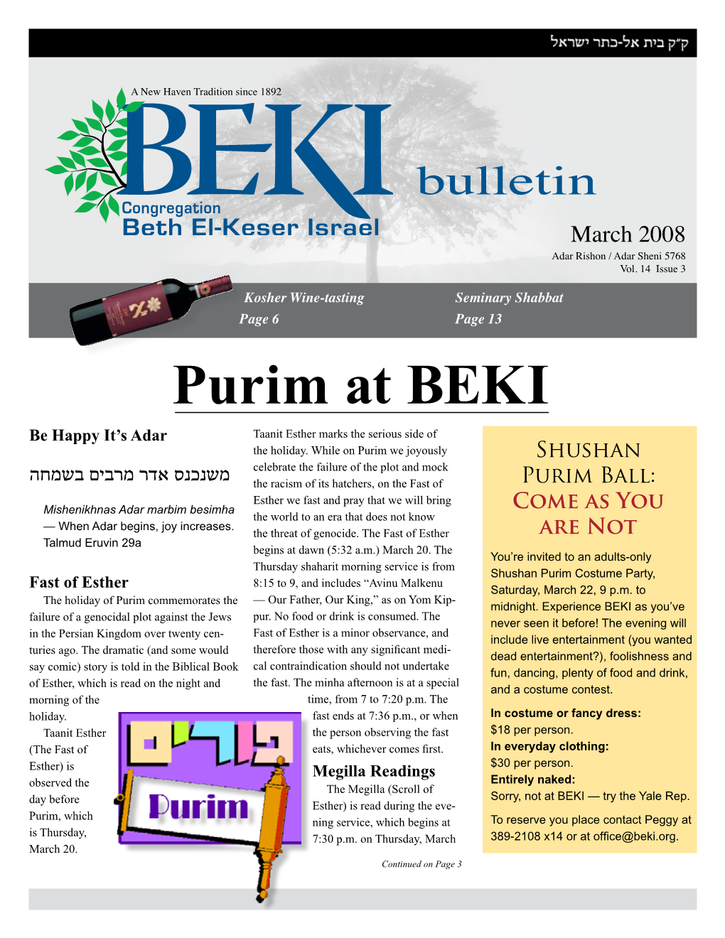 BEKI Bulletin March 2008 Web Edition