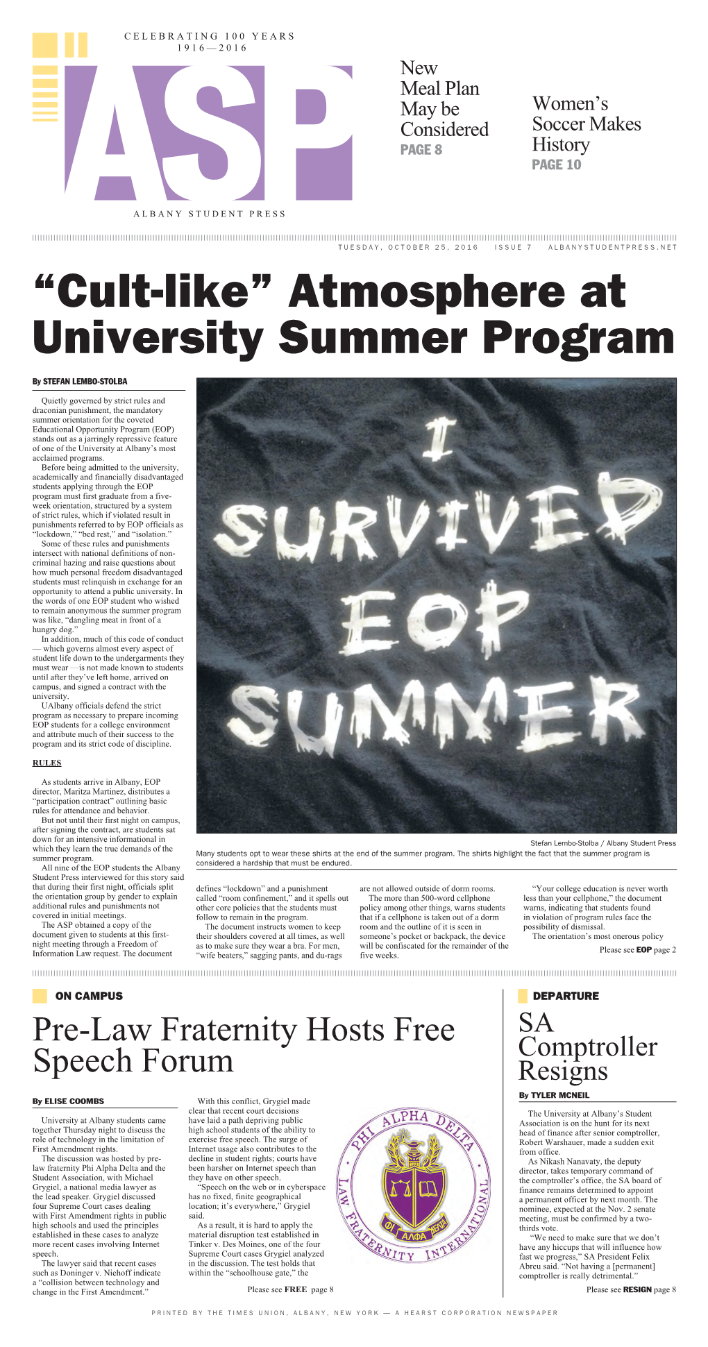 “Cult-Like” Atmosphere at University Summer Program