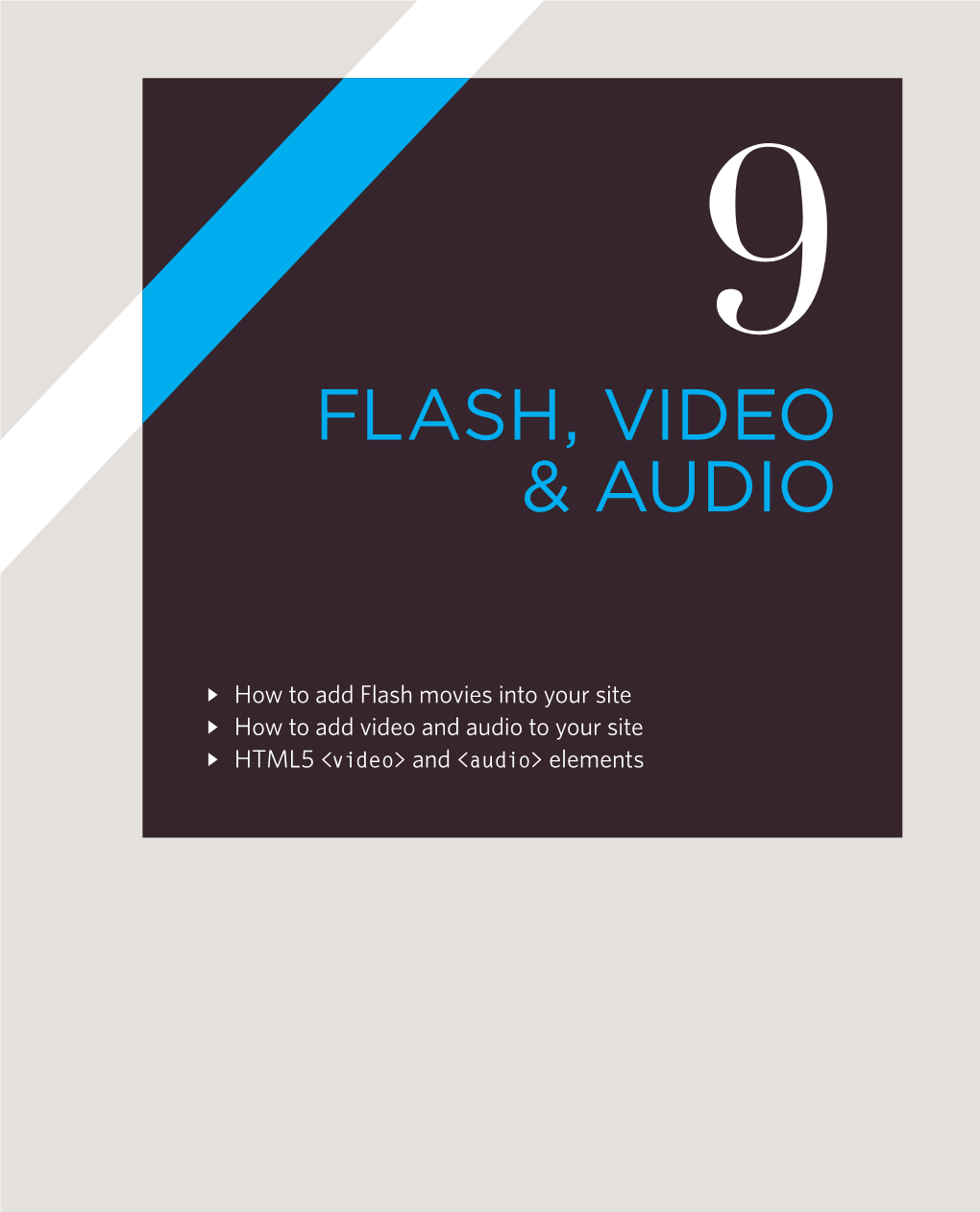 Flash, Video & Audio