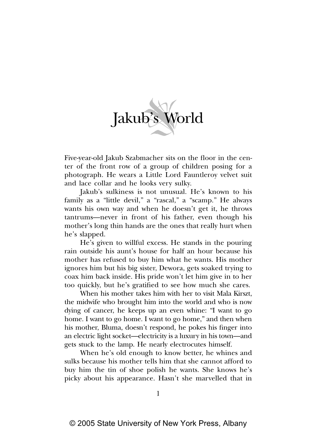 1Jakub's World