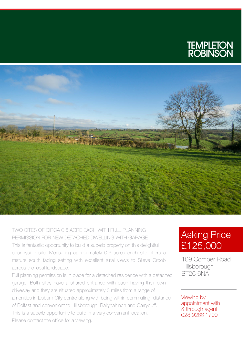 109 Comber Road Brochure