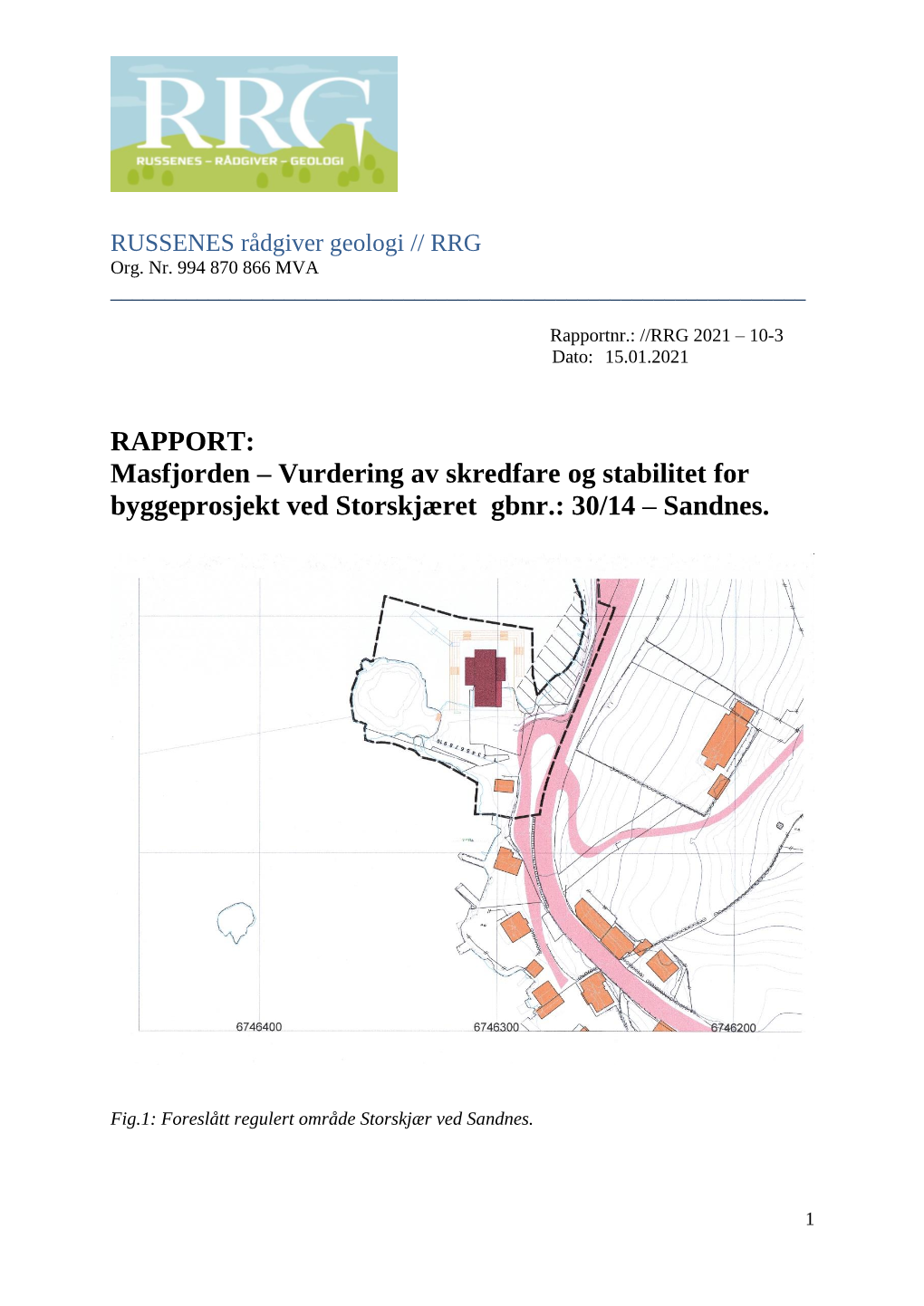 Rapportnr.: //RRG 2021 – 10-3 Dato: 15.01.2021