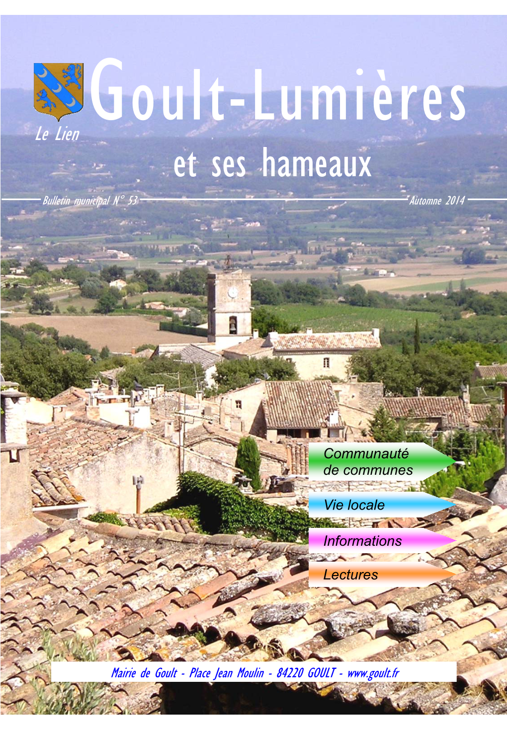 Et Ses Hameaux Bulletin Municipal N° 53 Automne 2014