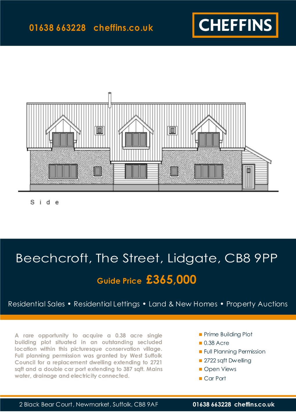 Beechcroft, the Street, Lidgate, CB8 9PP