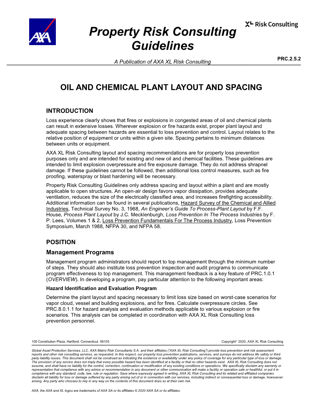 Oil and Chemical Plant Layout and Spacing