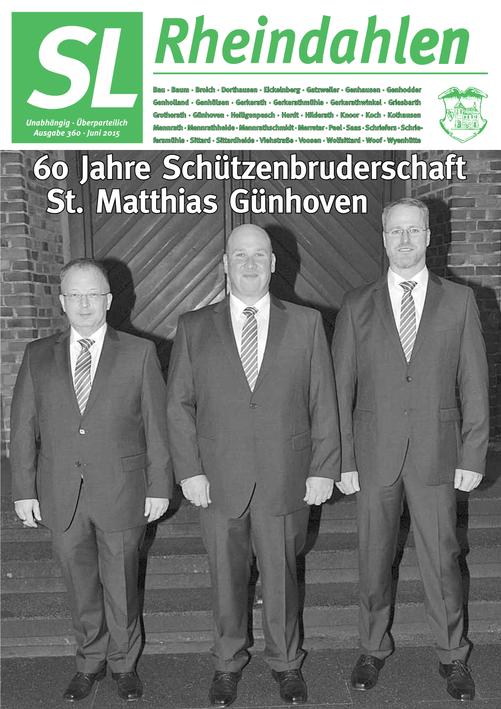 60 Jahre Schützenbruderschaft St. Matthias Günhoven