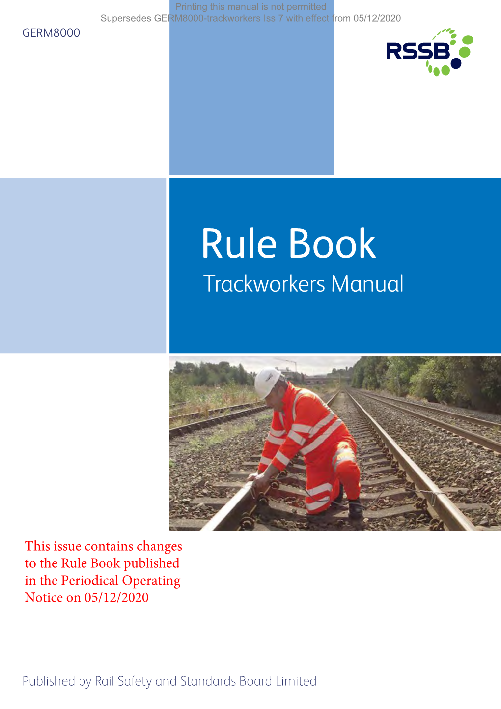 Trackworkers Manual