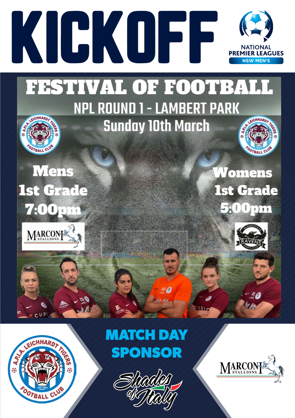 APIA Leichhardt Tigers FC V Marconi Stallions FC