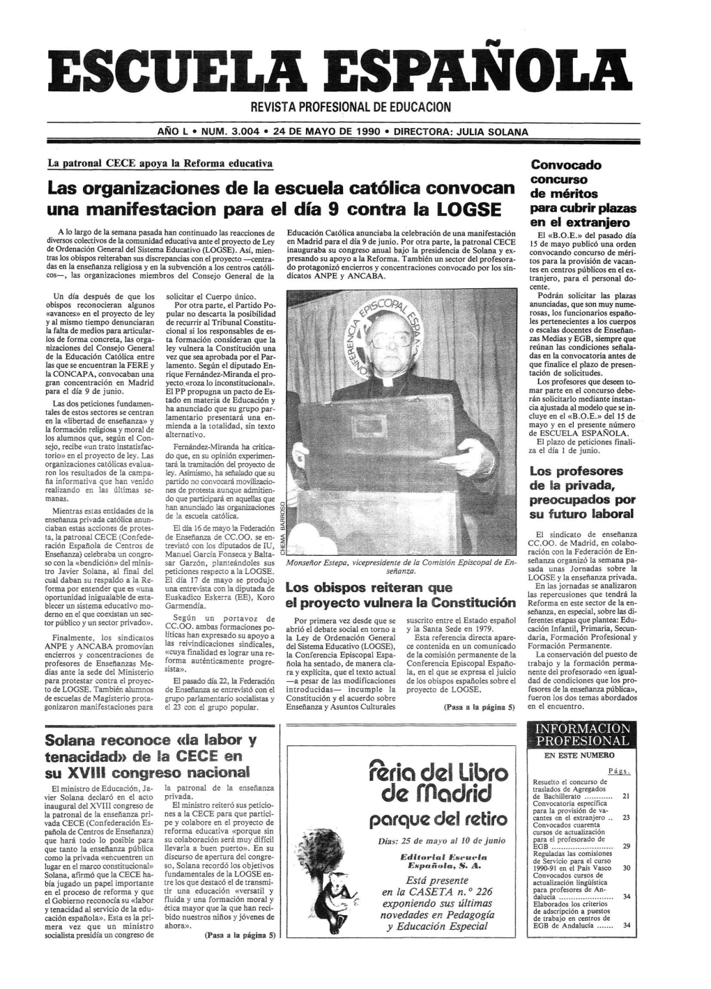 Escuela Española Revista Profesional De Educación