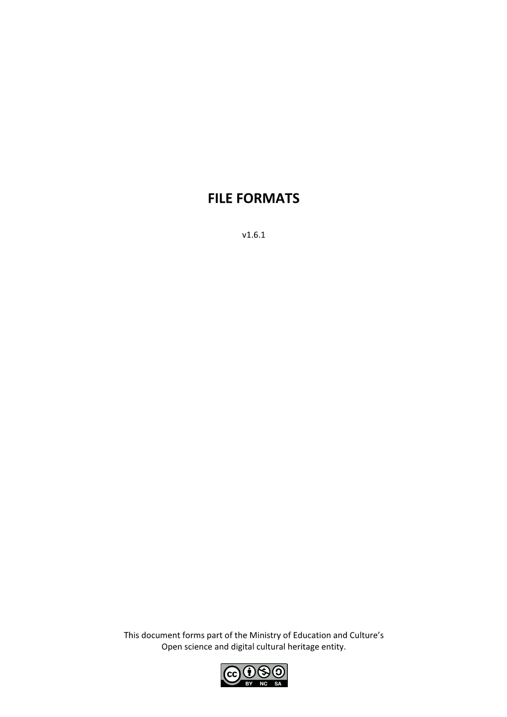 File Formats