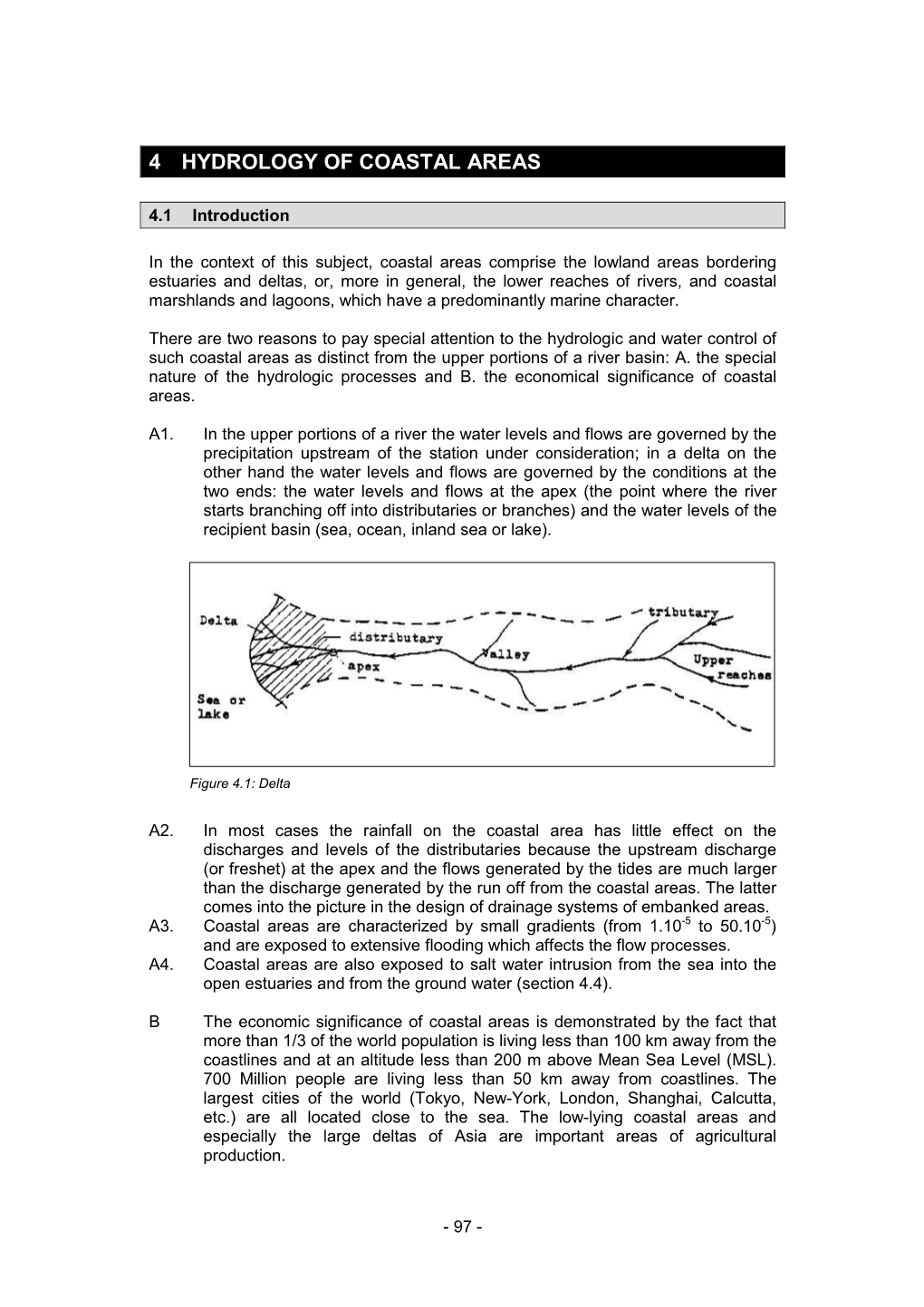 4 Hydrology of Coastal Areas