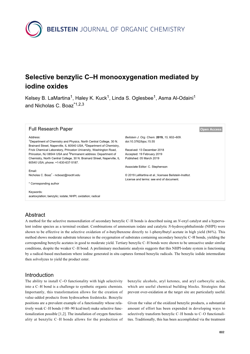 Selective Benzylic C–H Monooxygenation Mediated by Iodine Oxides