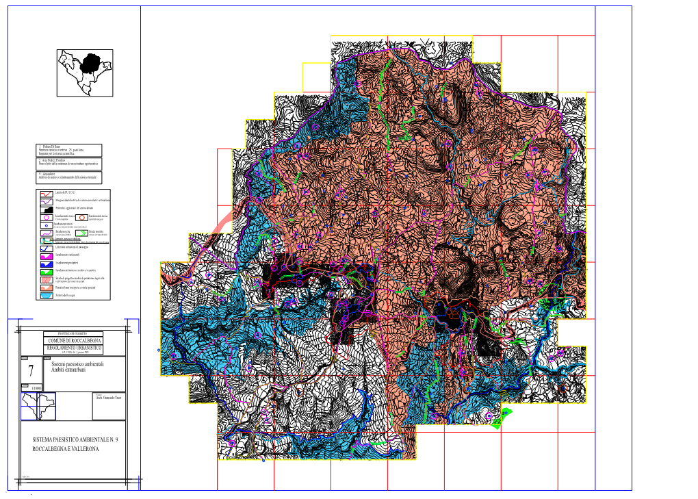 Sistema Paesistico Ambientale N. 9 Roccalbegna E Vallerona