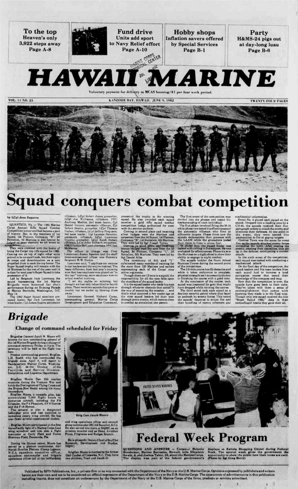 Squad Conquers Combat Competition
