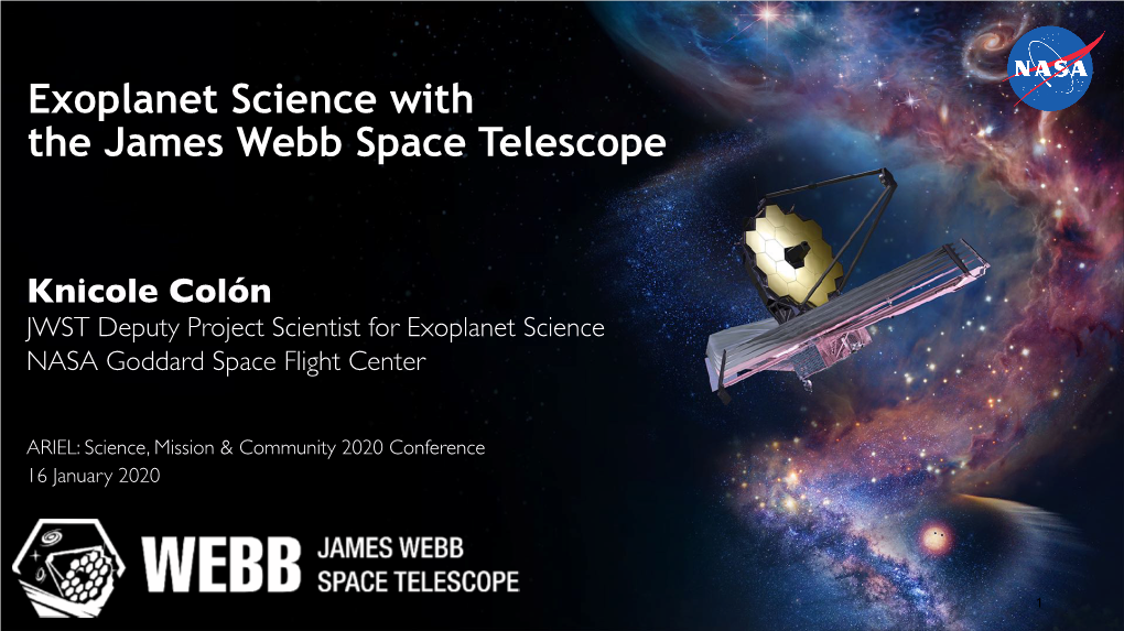 Exoplanet Science with the James Webb Space Telescope