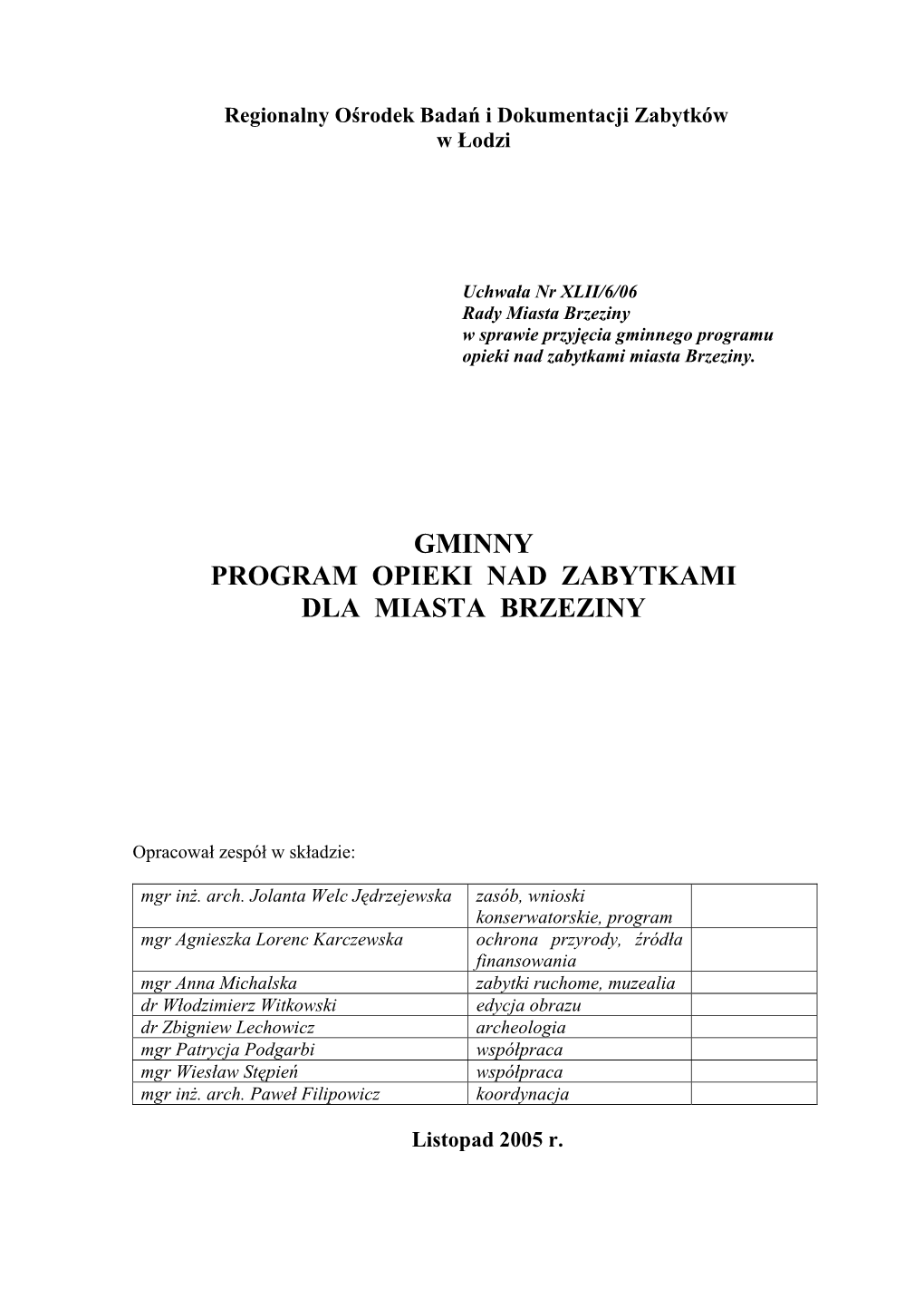 Regionalny Ośrodek Badań I Dokumentacji Zabytków W Łodzi