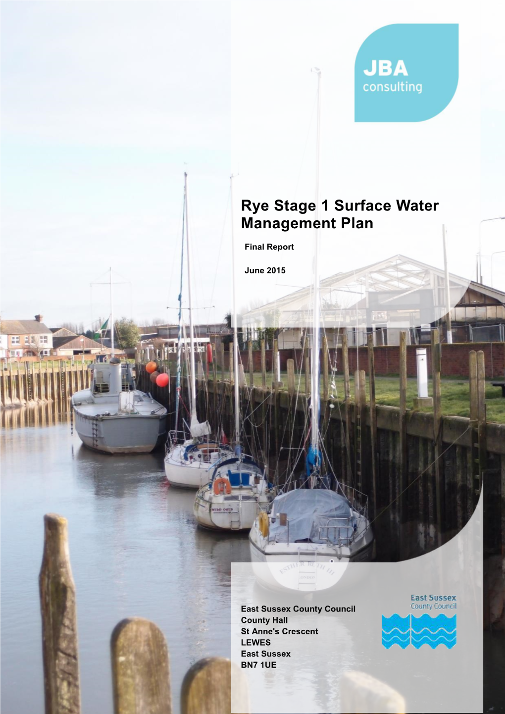 Rye SWMP Stage 1 Technical Report