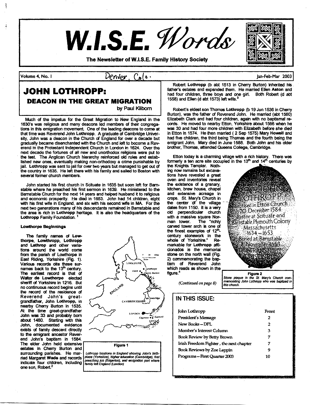 W.1.S.E Warek the Newsletter of W.I.S.E