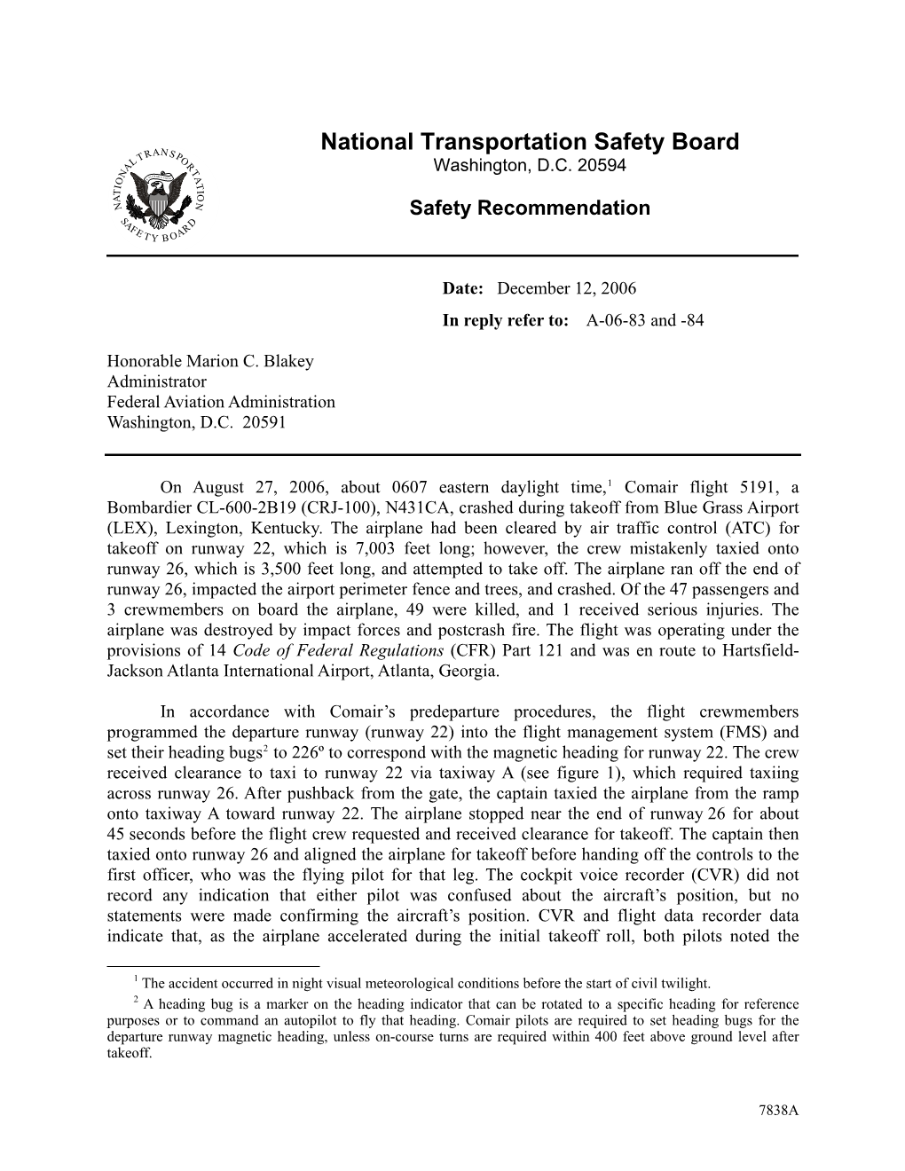 National Transportation Safety Board