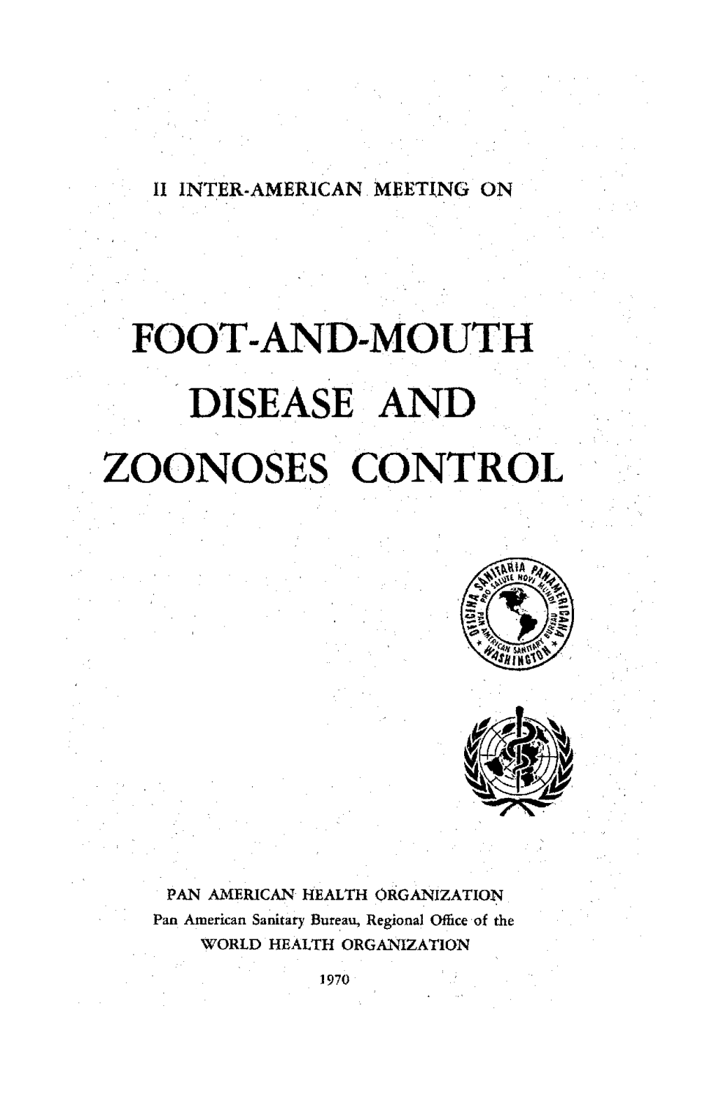 Foot-And-Mouth Disease and Zoonoses Control