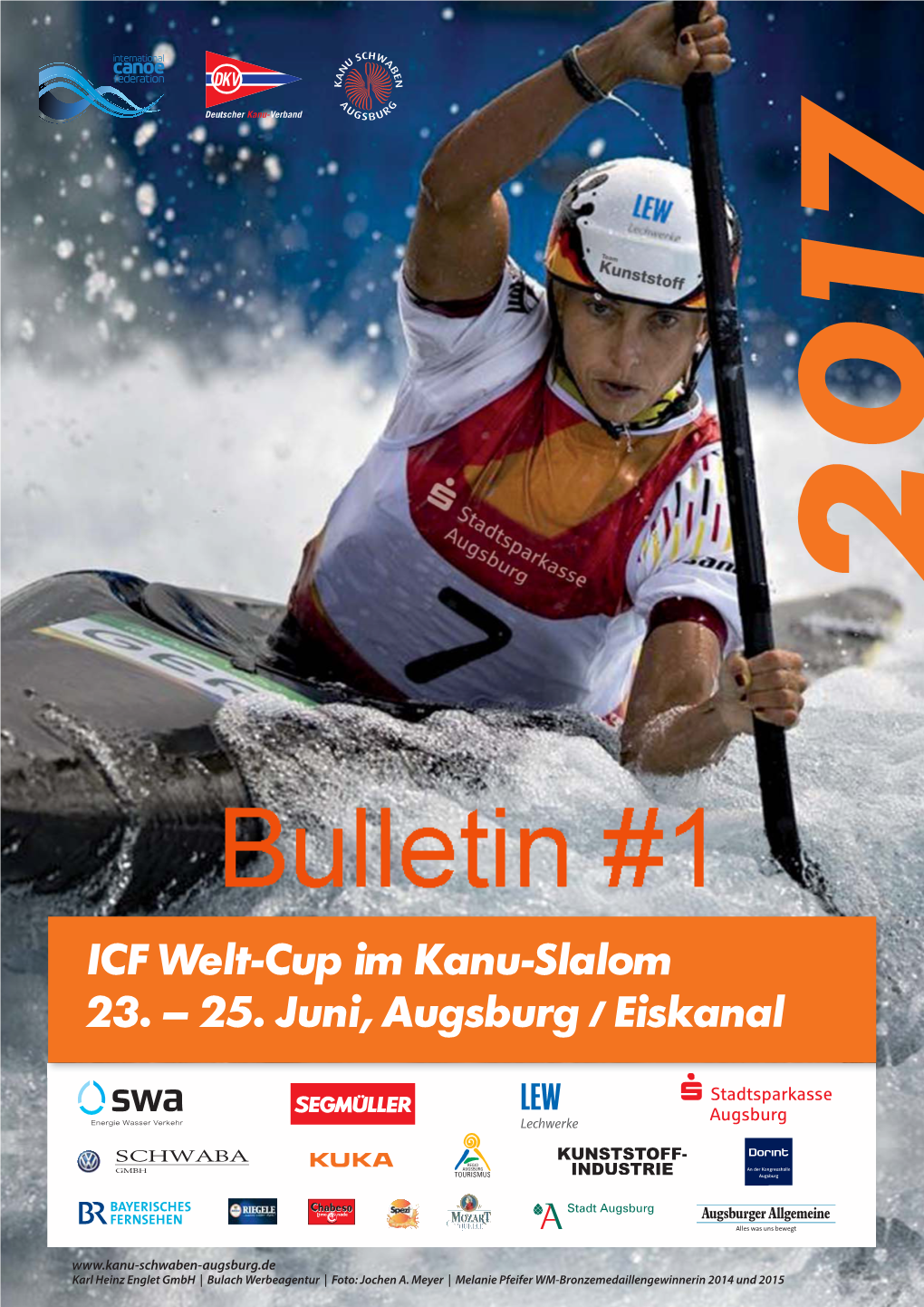 ICF Welt-Cup Im Kanu-Slalom 23. – 25. Juni, Augsburg / Eiskanal