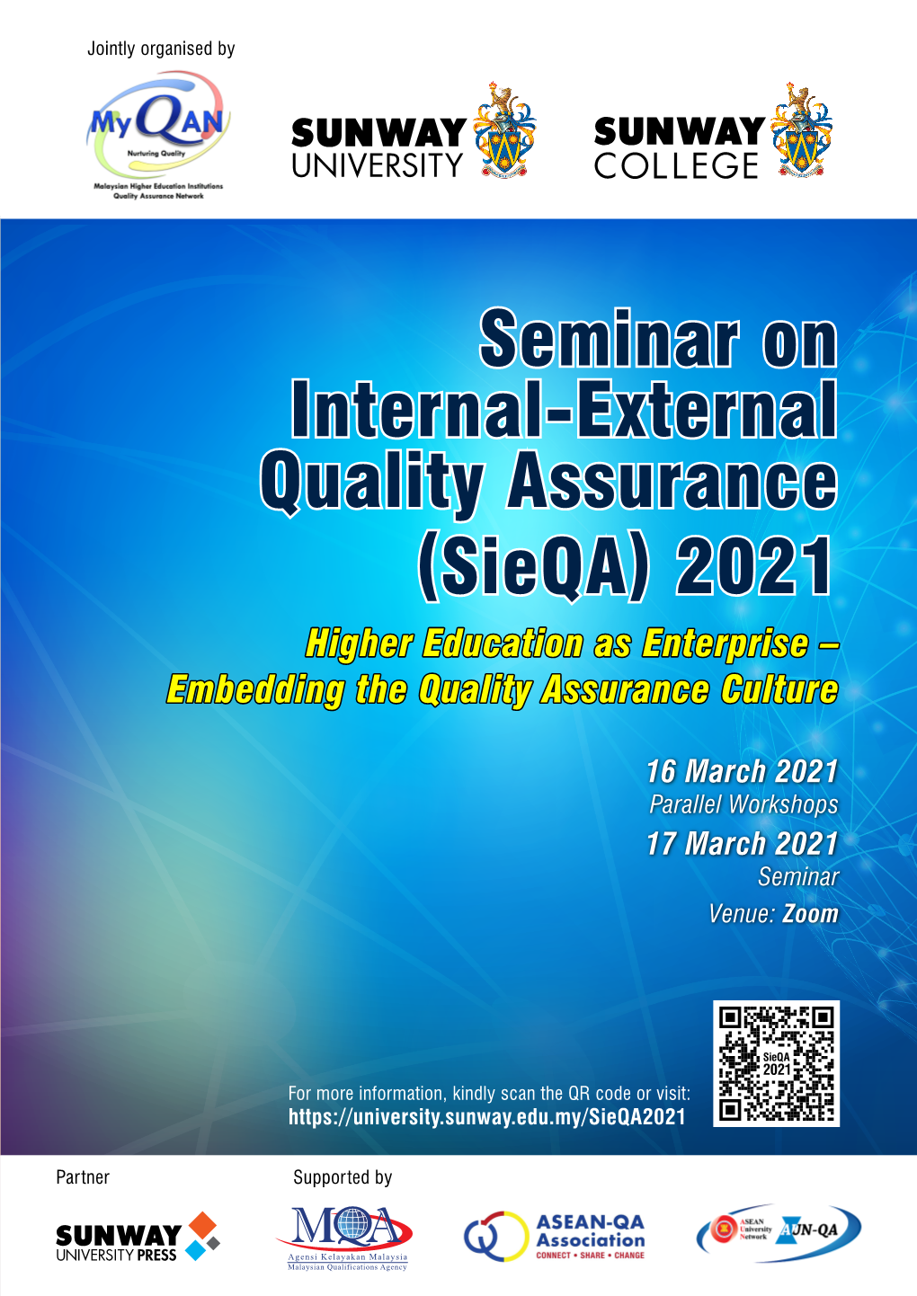2021 Seminar on Internal-External Quality Assurance (Sieqa)