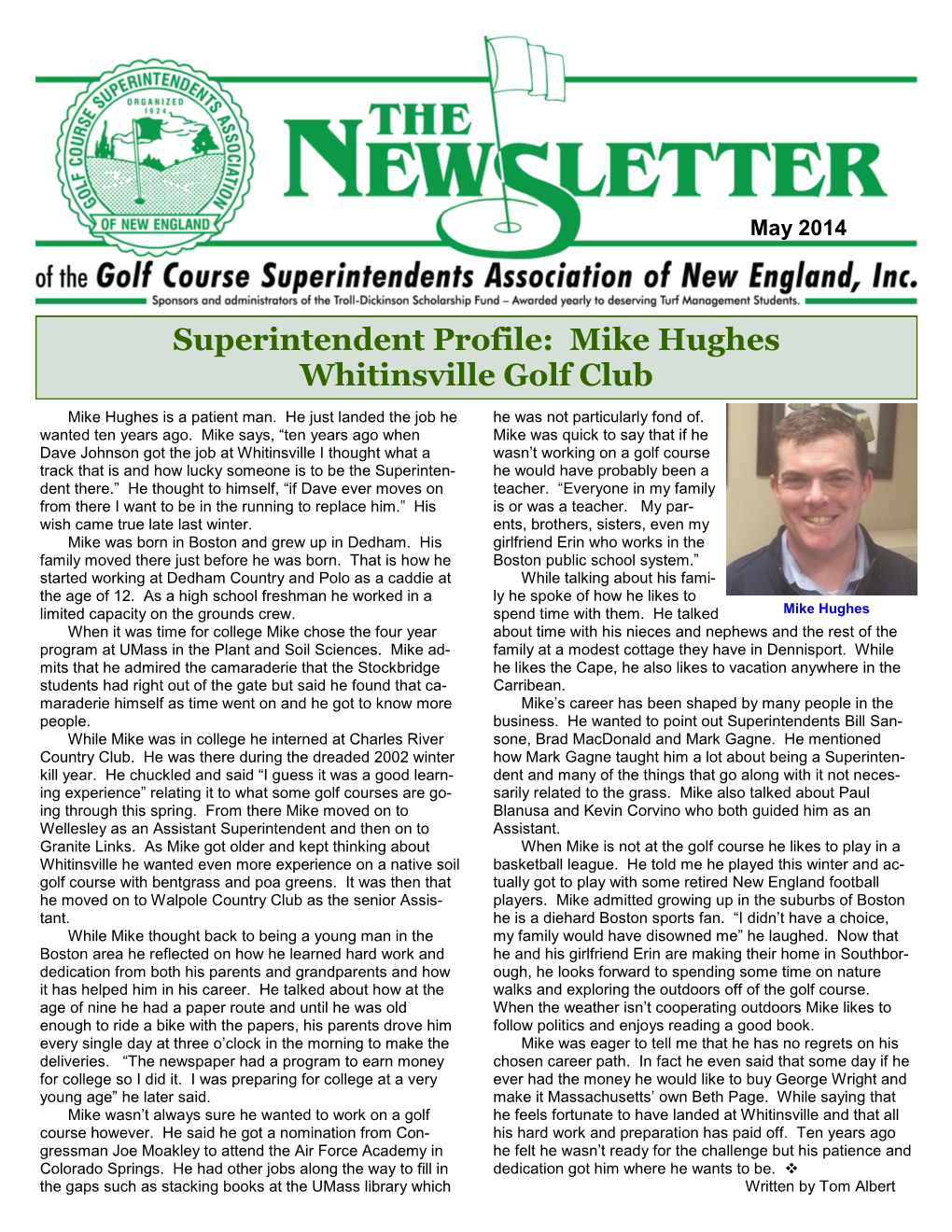 Superintendent Profile: Mike Hughes Whitinsville Golf Club