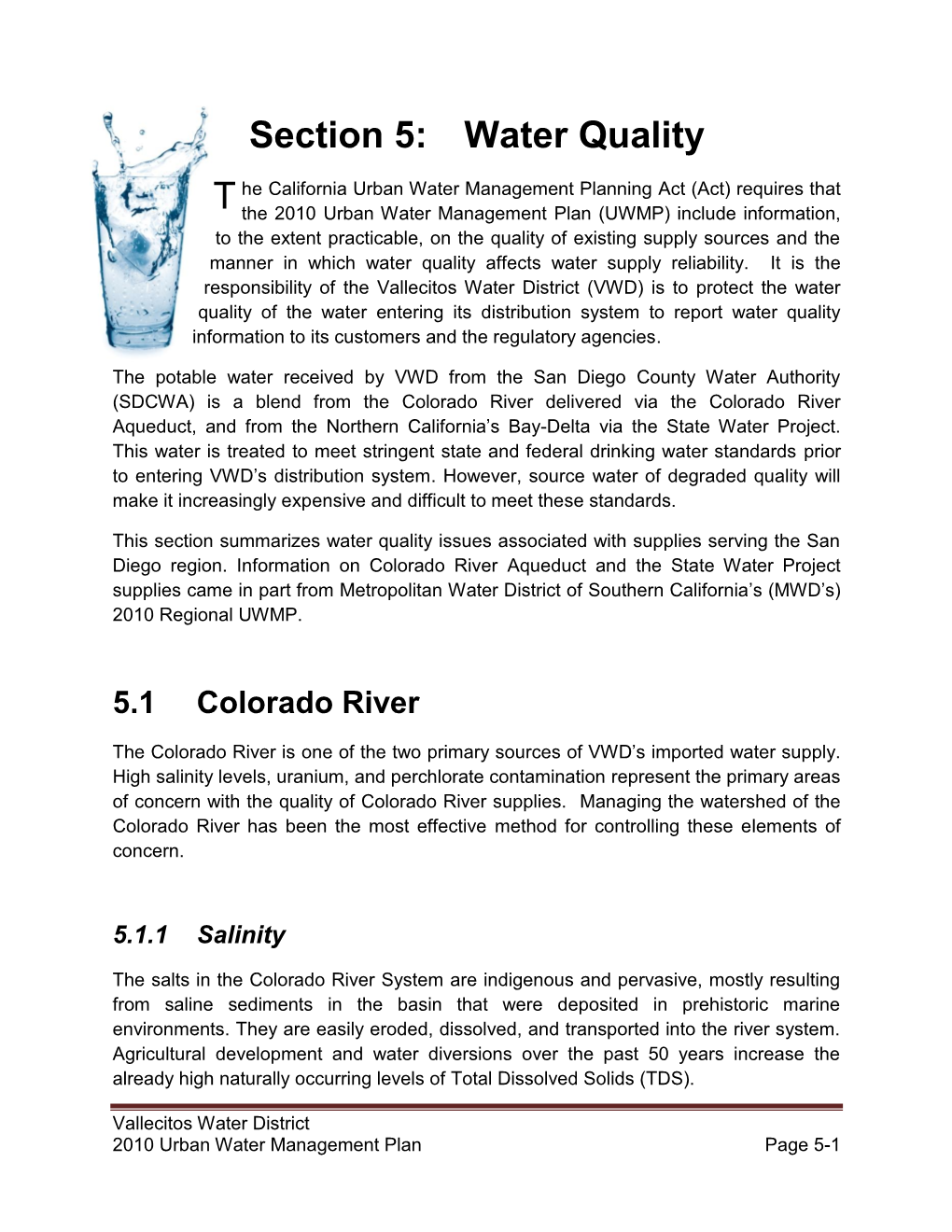 Water Quality T