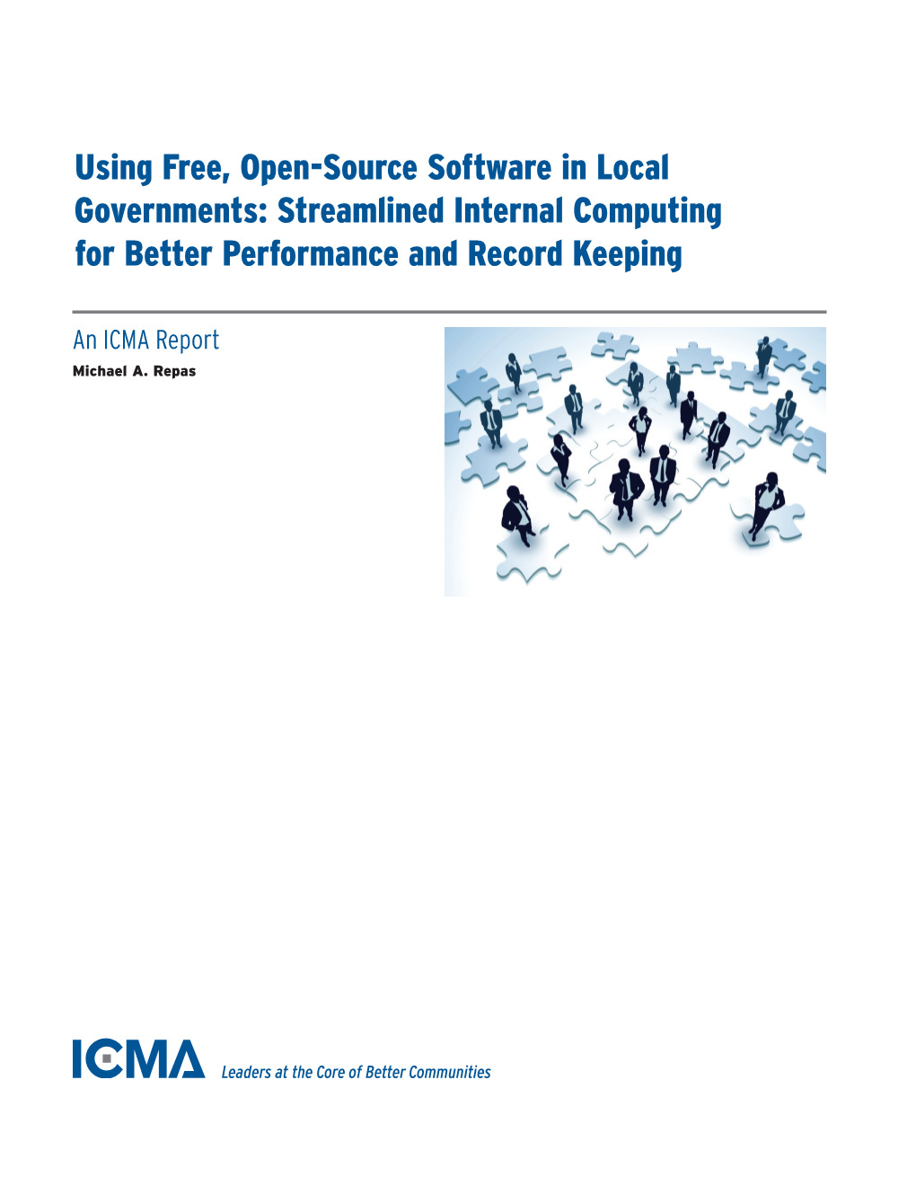 Using Free, Open-Source Software in Local Governments: Streamlined Internal Computing for Better Performance and Record Keeping