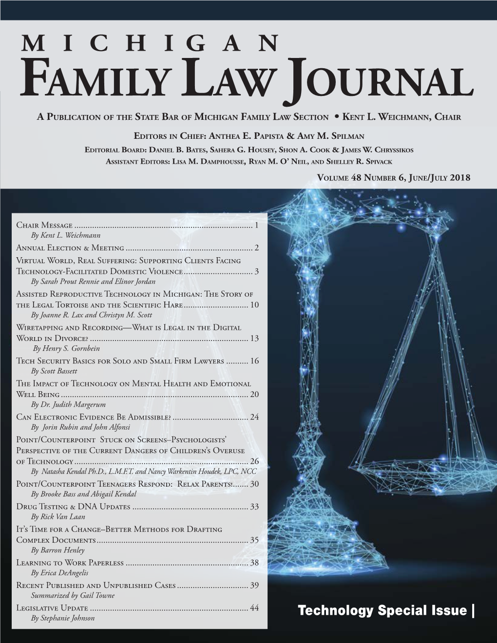 Michigan Family Law Section • Kent L