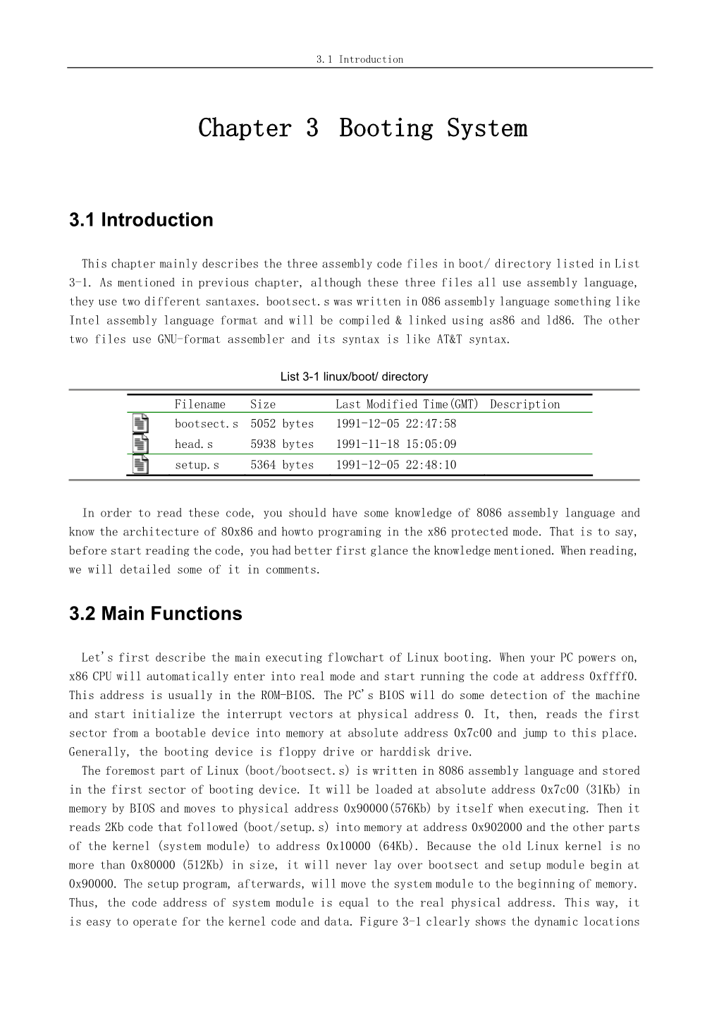 Chapter 3 Booting System