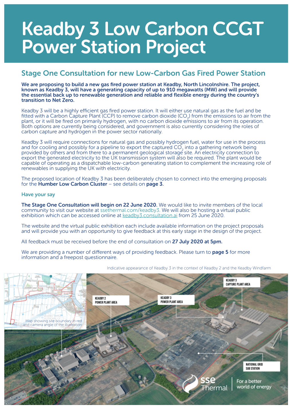 Keadby 3 Low Carbon CCGT Power Station Project