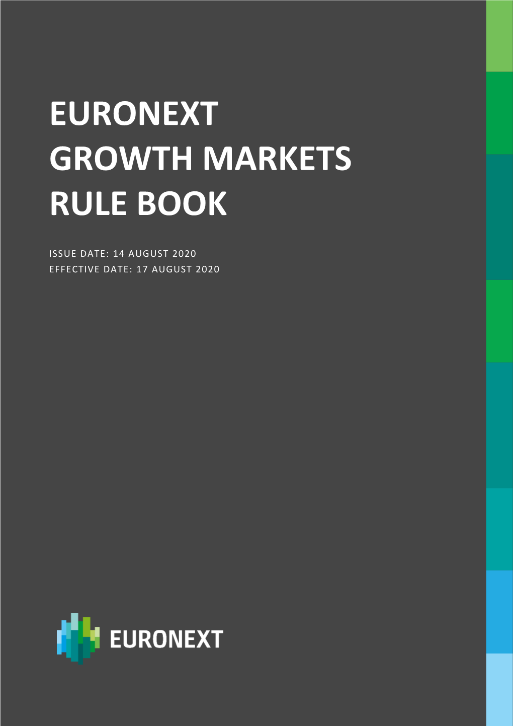 Euronext Growth Markets Rule Book