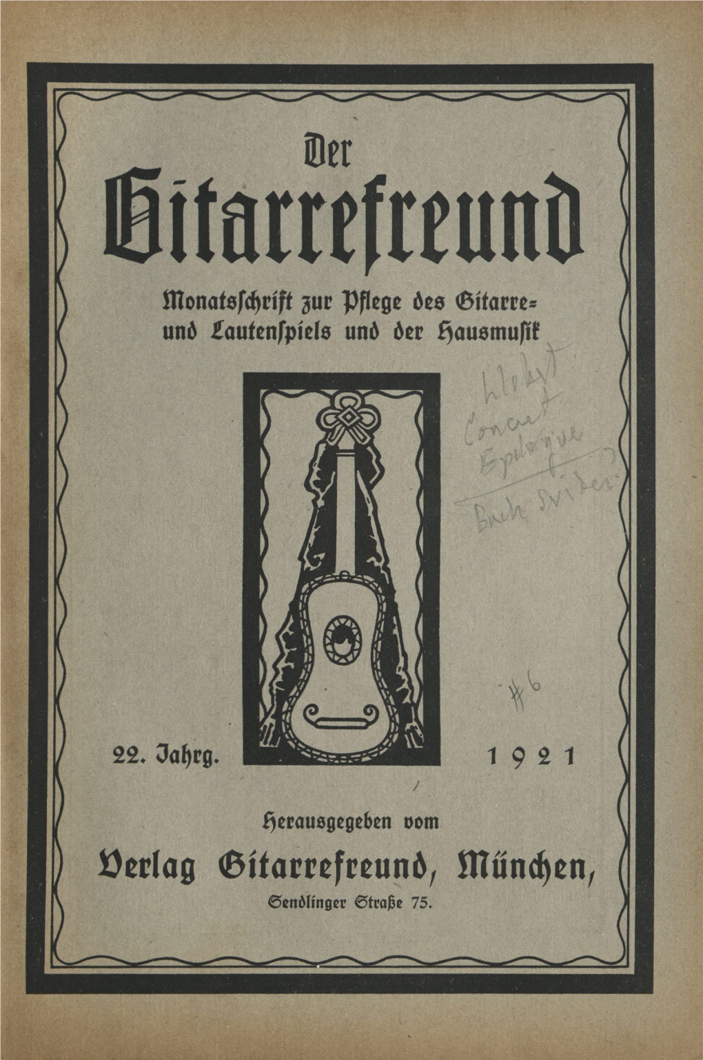 Verlag Gitarrefreund, Münden, Sendlinger Straße 75