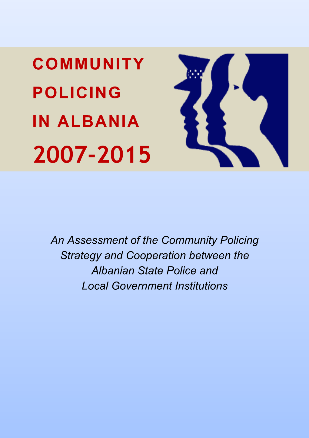 Community Policing in Albania 2007-2015