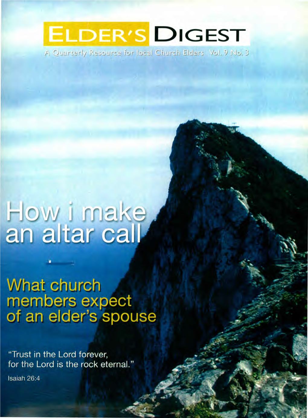 Elder's Digest for 2003