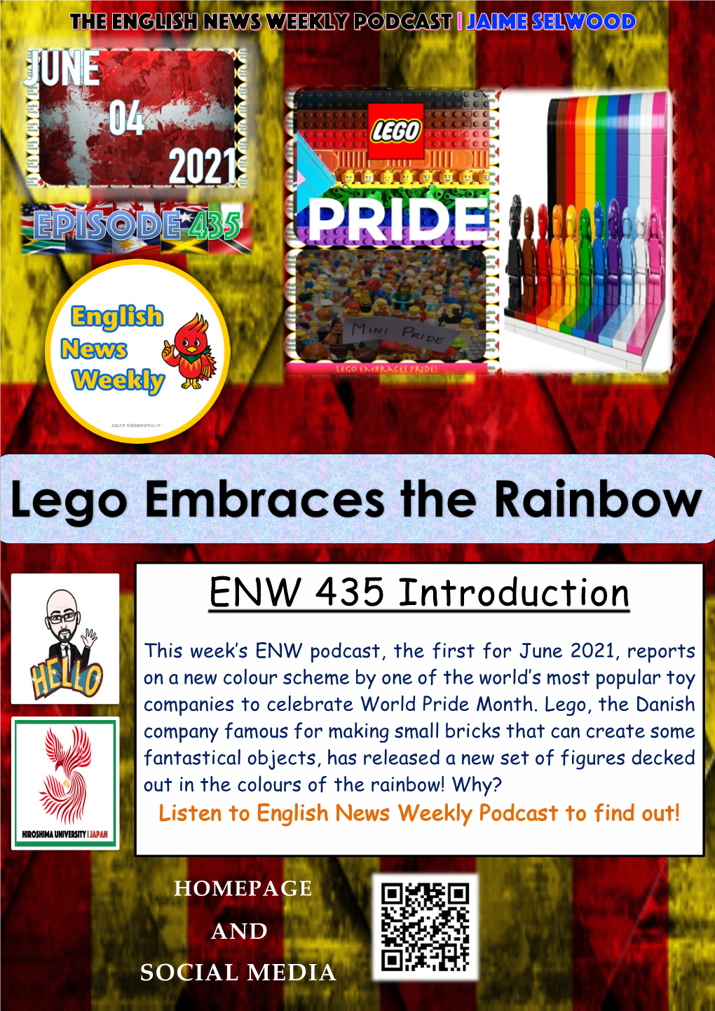 Lego Embraces the Rainbow