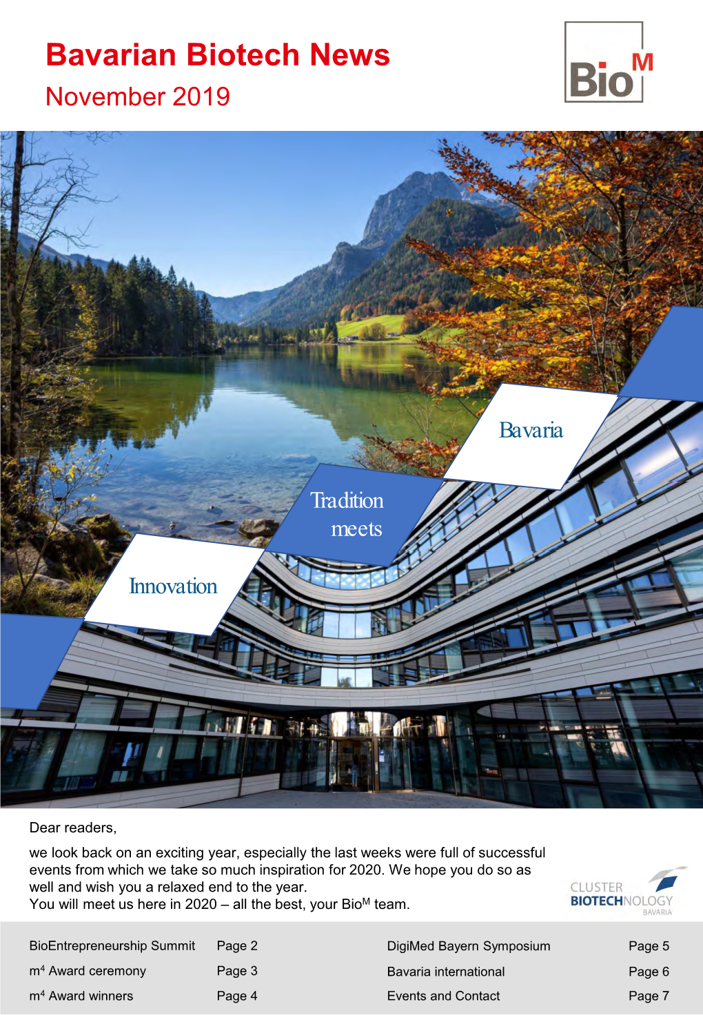 Bavarian Biotech News November 2019