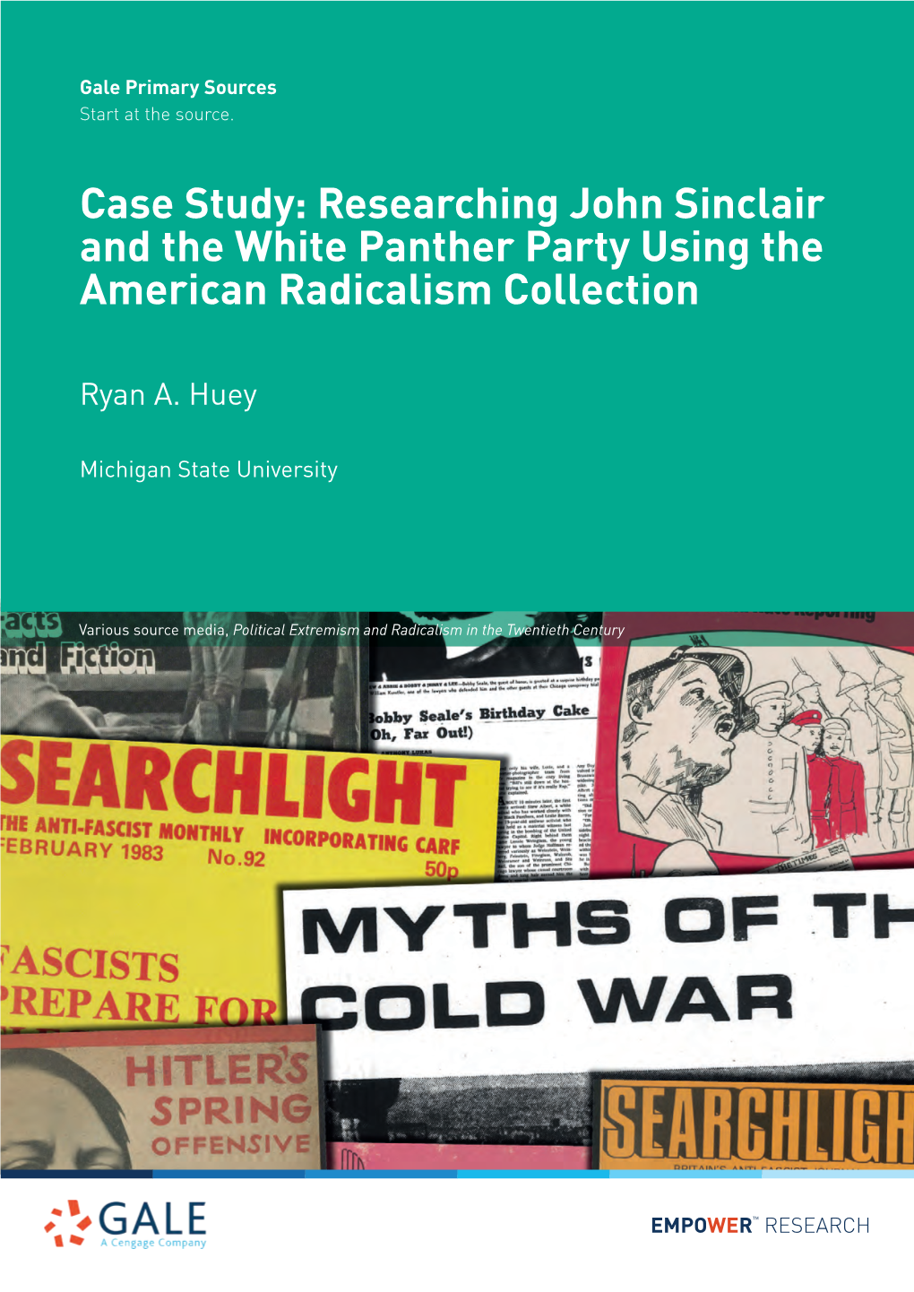 Researching John Sinclair and the White Panther Party Using the American Radicalism Collection