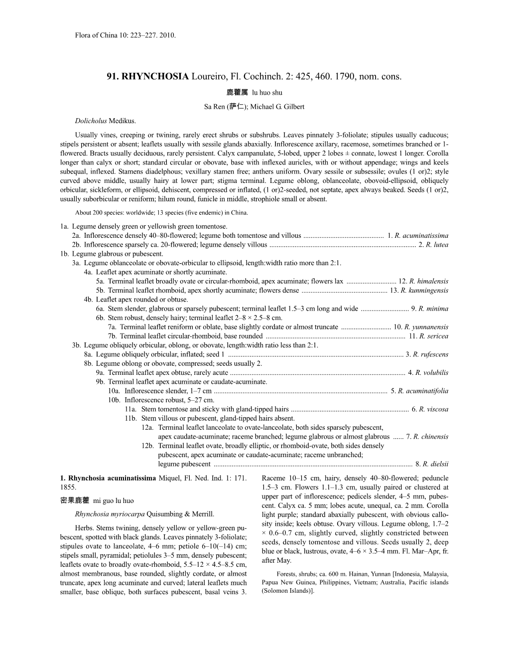 Rhynchosia (PDF)