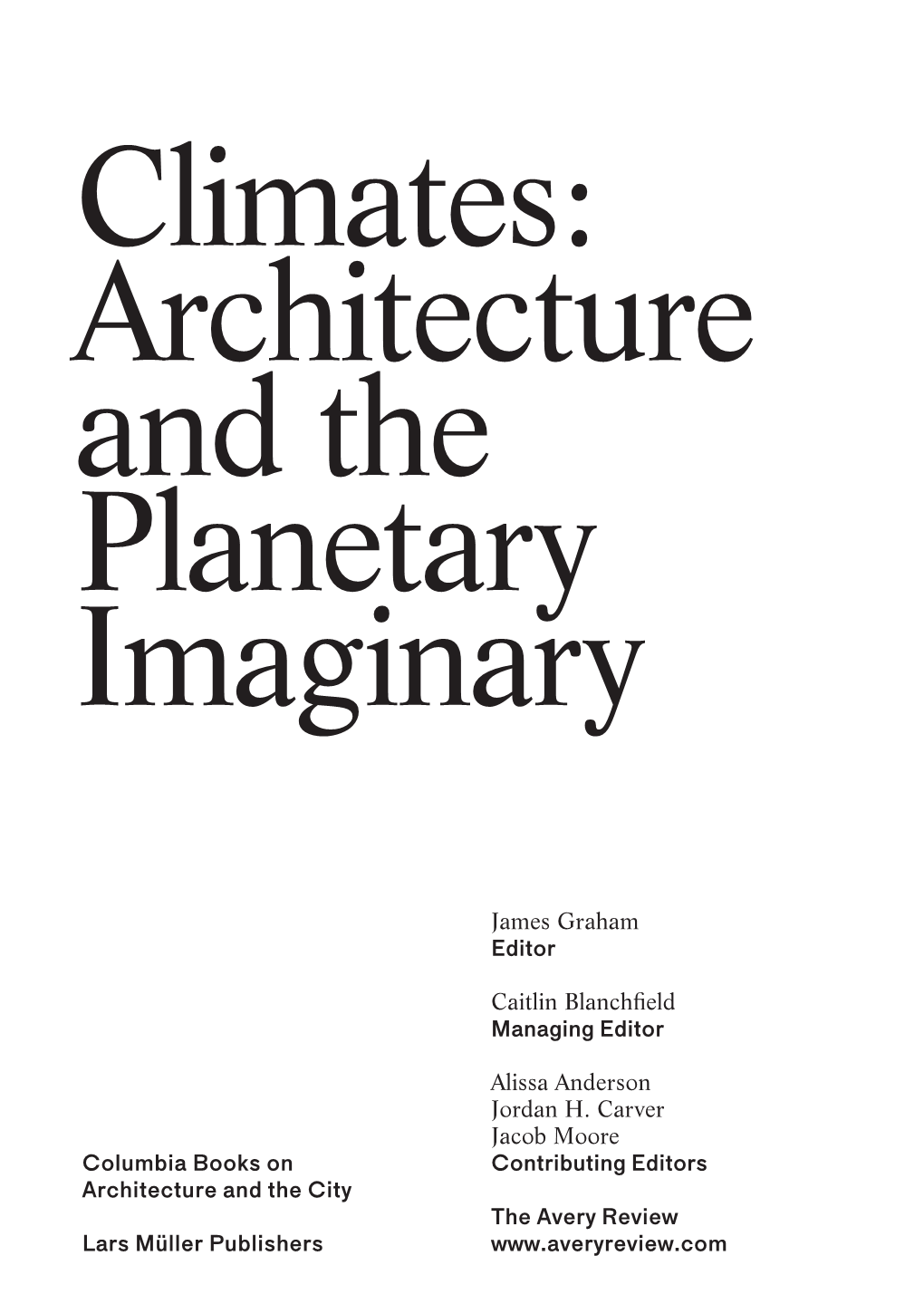 A Third Space: Neither Fully Urban Nor Fully of the Biosphere Saskia Sassen