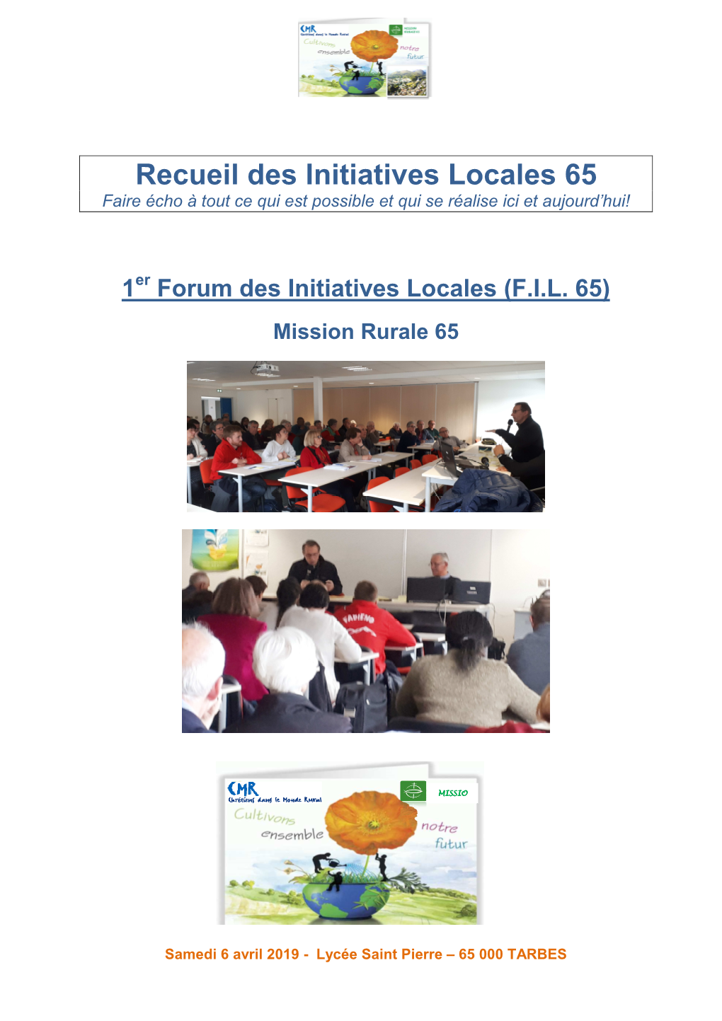 Forum Des Initiatives Locales (FIL