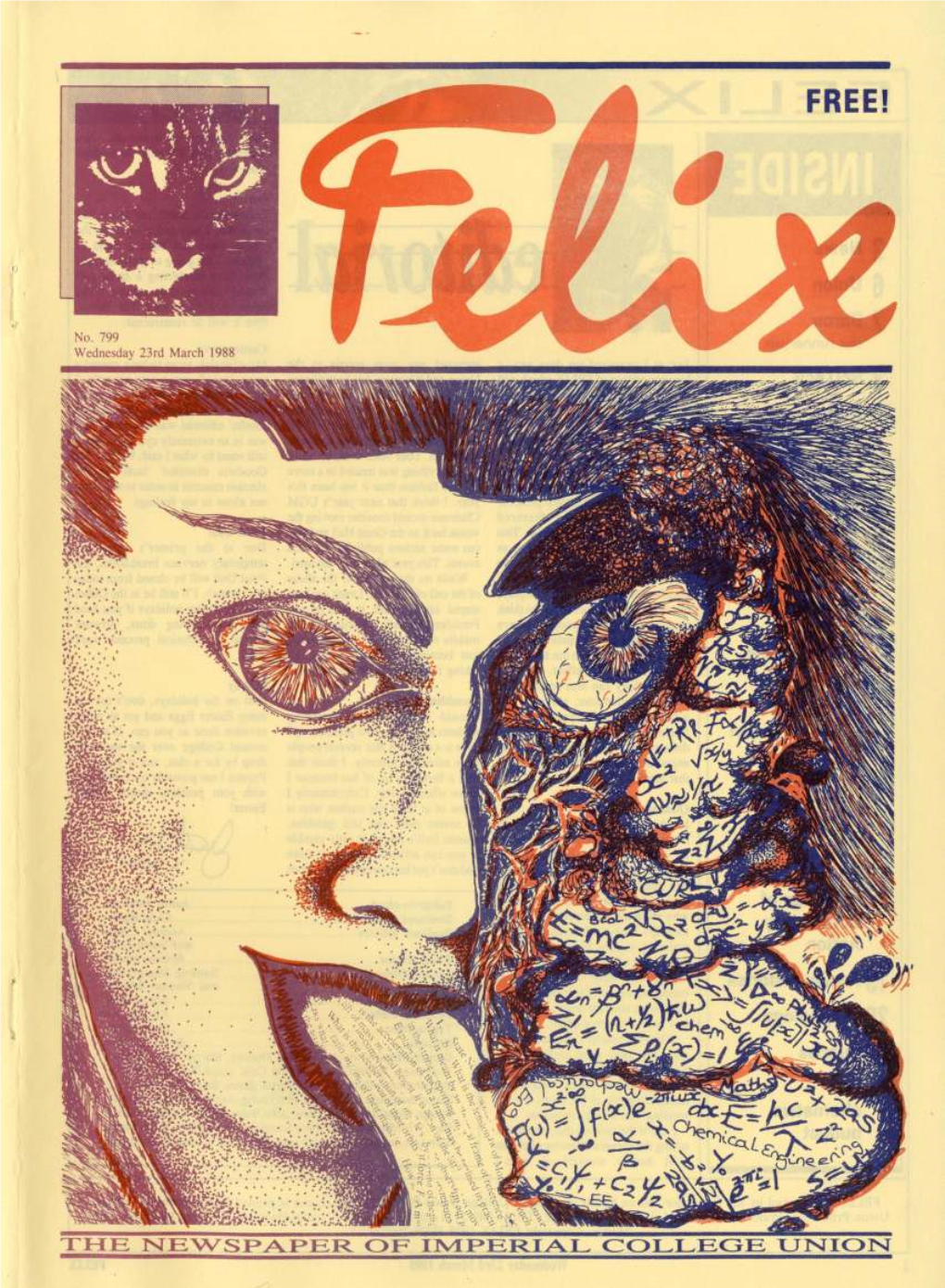 Felix Issue 0001, 1988 Additional/Special Issue