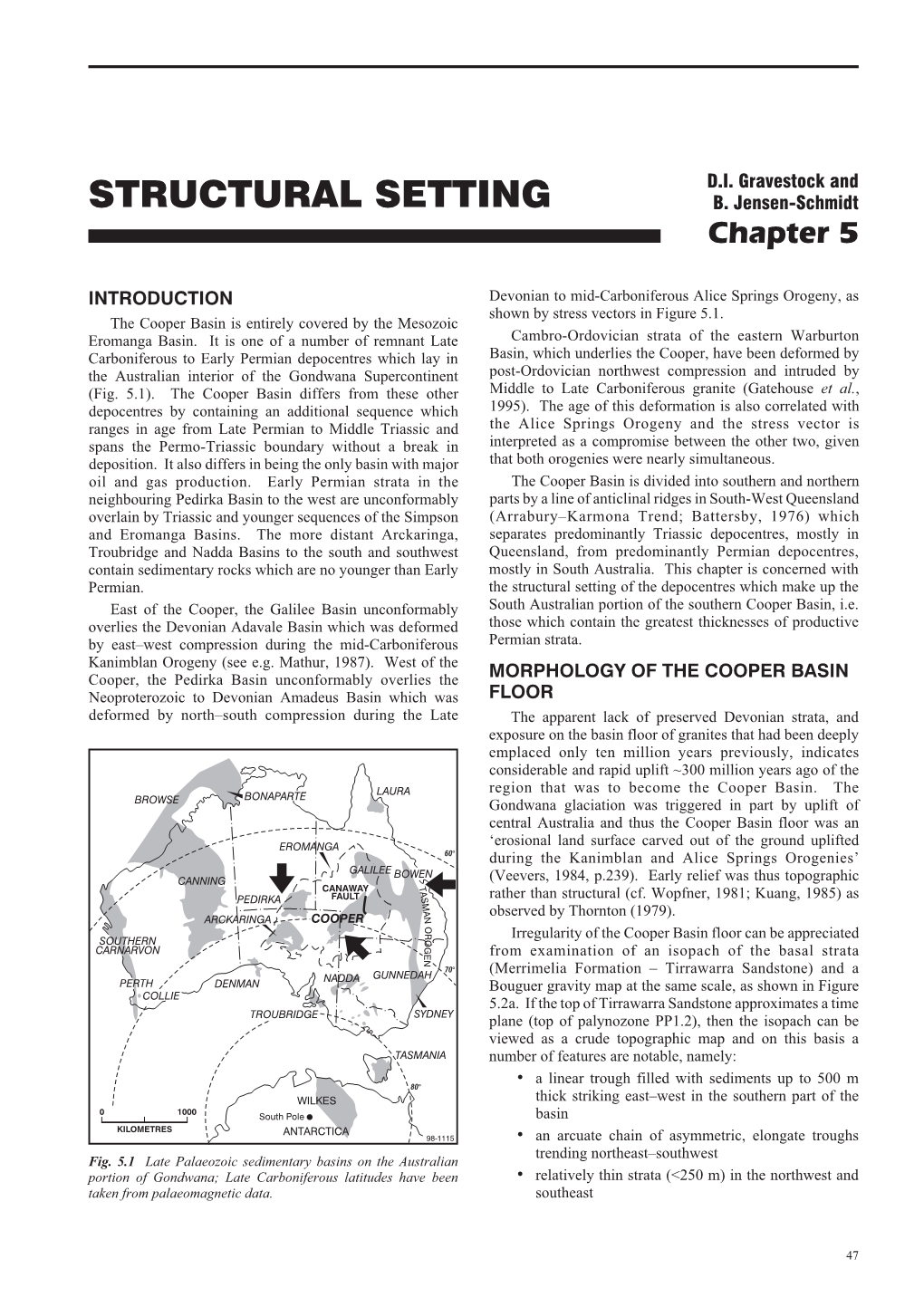 Structural Setting B