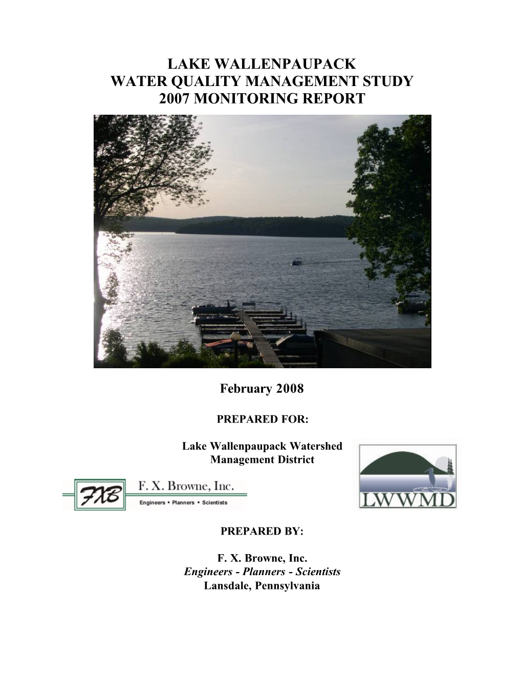 2007 Water Quality Report