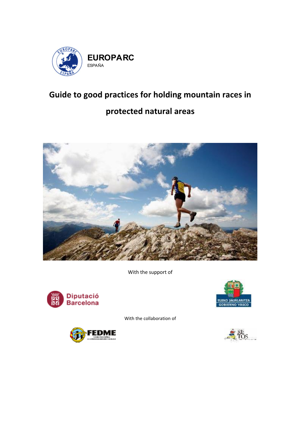 Guide to Good Practices for Holding Mountain Races in Protected Natural Areas